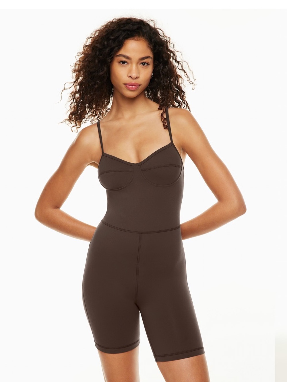 Wilfred Free Wherever  Chocolate Brown Romper Size small